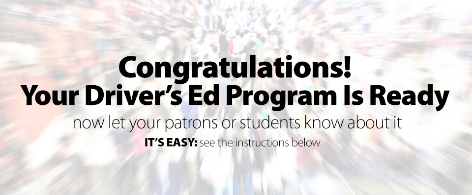 Educational Licence: Promotional Materials